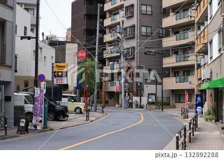 東京都台東区千束吉原大門に続く道の風景 132892288