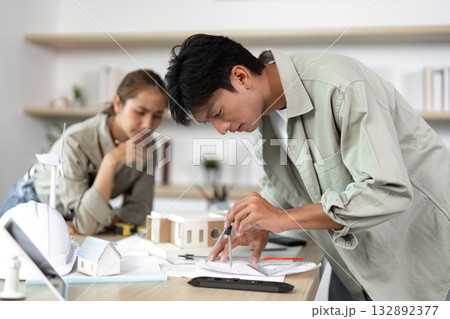 Focused Architects Creating Sustainable Building Plans Focused Architects Creating Sustainable Building Plans 132892377