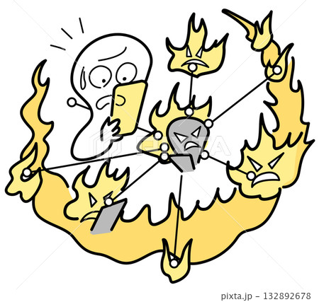 現代用語-炎上 現代用語-炎上 132892678