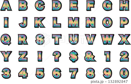 アルファベット、影、21虹濃 132892847