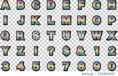 アルファベット、影、21虹濃 132892847