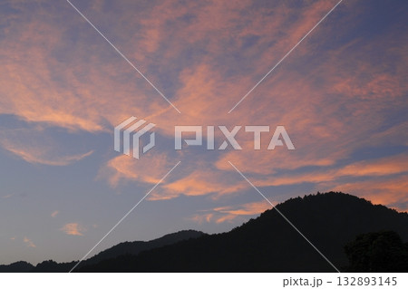 夏の大原の夕暮れ 夏の大原の夕暮れ 132893145