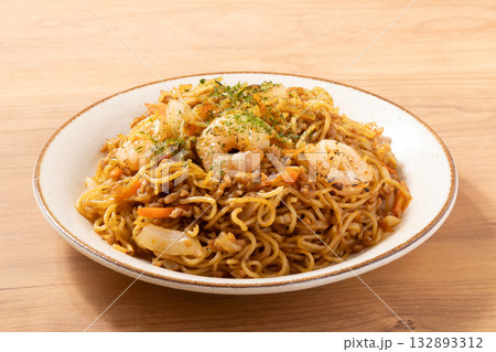 海老 ソース焼きそば 海老 ソース焼きそば 132893312