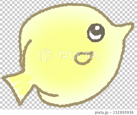 游泳黃尾魚 132893936