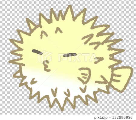 ふくらむハリセンボン 132893956