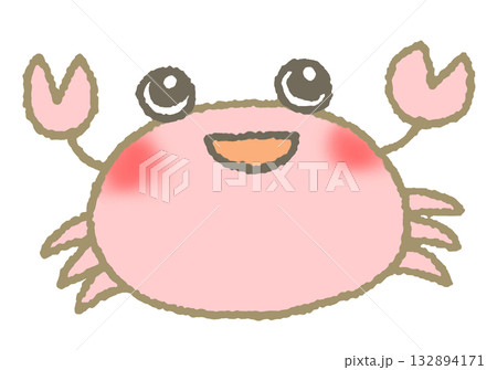 かわいいカニさん かわいいカニさん 132894171