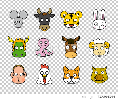 Zodiac Set 132894344