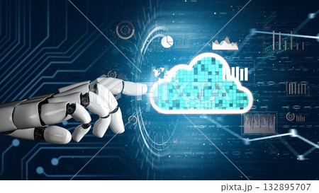 Cloud Strategy Enhanced by AI for Scalable Business Growth 132895707