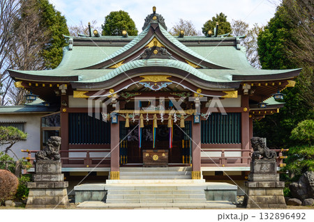 上赤塚 氷川神社 社殿 上赤塚 氷川神社 社殿 132896492