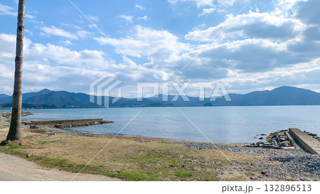 山口県長門市の波の橋立 132896513
