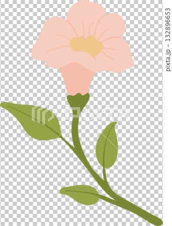 flower for national bird day animal vector flat design flower for national bird day animal vector flat design 132896653