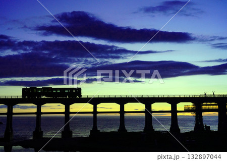 惣郷川架橋 電車 列車610 惣郷川架橋 電車 列車610 132897044
