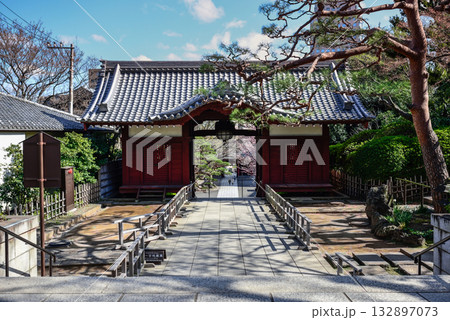 護国寺　不老門 132897073