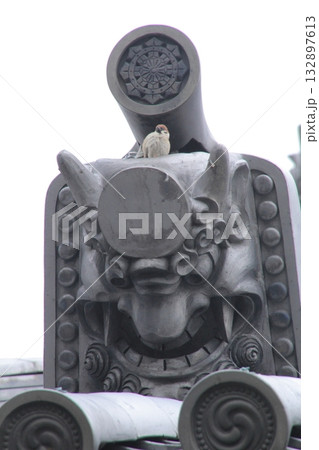 四国霊場第63番札所「吉祥寺」鬼瓦 132897613