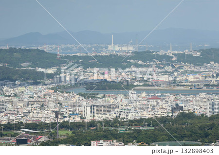 沖縄 泡瀬方面の風景 沖縄 泡瀬方面の風景 132898403
