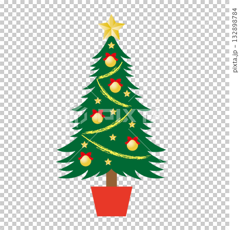 簡單的聖誕樹 132898784