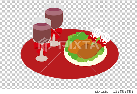 美味しそうなパーティー料理 132898892