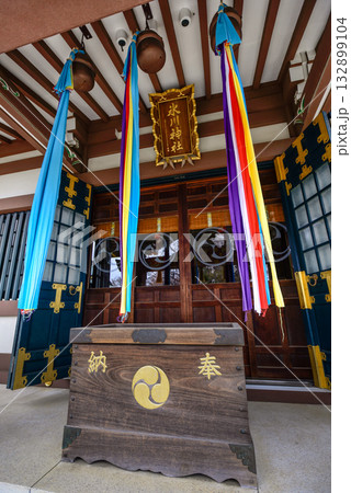 上赤塚　氷川神社　社殿 132899104