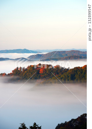 紅葉の天空の山城2361 132899547