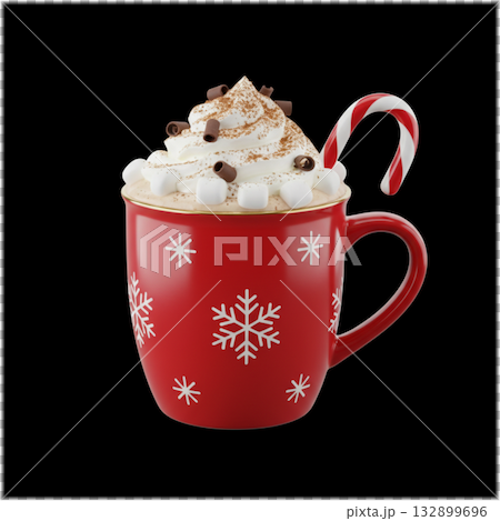 Christmas: Christmas hot chocolate Christmas: Christmas hot chocolate 132899696