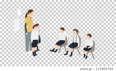 After-school day opening ceremony 132900784