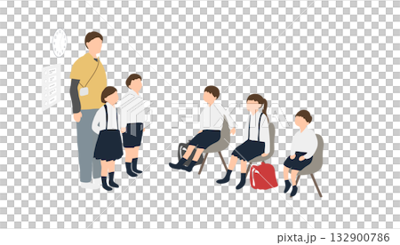 放課後デイの帰りの会 132900786