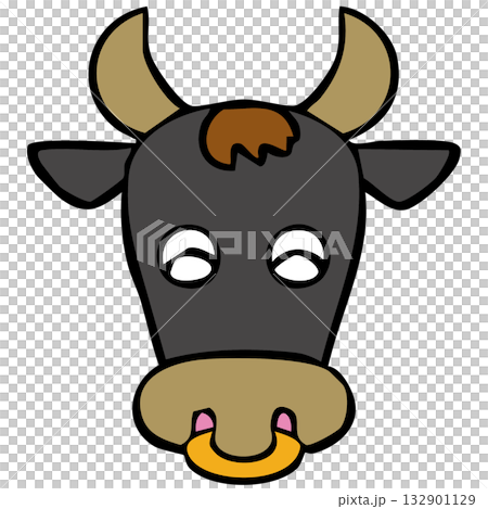 十二生肖圖示：牛、母牛、公牛 132901129