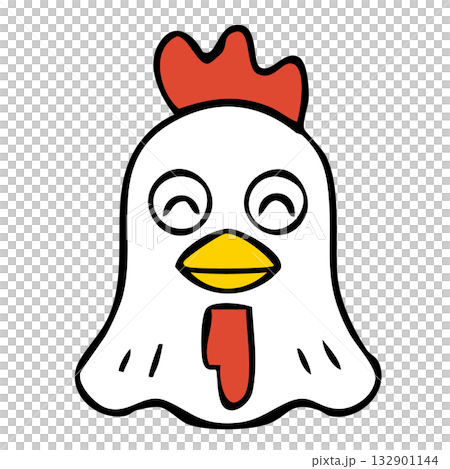 干支アイコン_酉・鳥・トリ 干支アイコン_酉・鳥・トリ 132901144