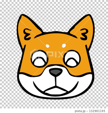 干支アイコン_戌・犬・イヌ 132901145