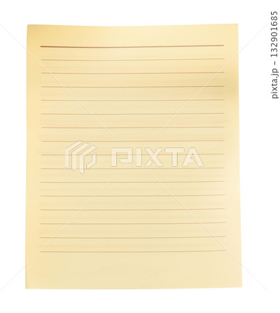 Lined Paper Note 132901685