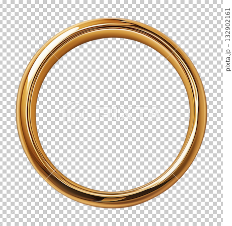 Gold Wedding Ring 132902161