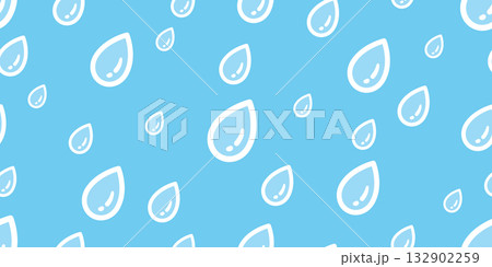 rain seamless pattern raindrops rainy day blue sky vector cartoon doodle scarf isolated tile gift wrapping paper background repeat wallpaper illustration design rain seamless pattern raindrops rainy day blue sky vector cartoon doodle scarf isolated tile gift wrapping paper background repeat wallpaper illustration design 132902259