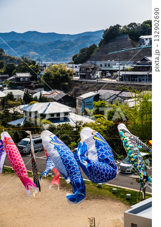 東長崎　中里ふれあい公園の鯉のぼり【長崎県長崎市】 132902690
