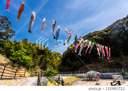 東長崎　中里ふれあい公園の鯉のぼり【長崎県長崎市】 132902722