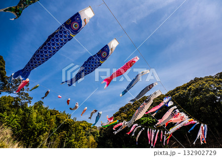 東長崎　中里ふれあい公園の鯉のぼり【長崎県長崎市】 132902729