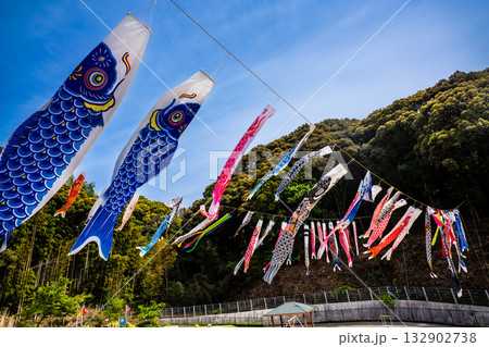 東長崎　中里ふれあい公園の鯉のぼり【長崎県長崎市】 132902738