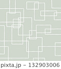 グレーと四角模様の背景イラスト 132903006