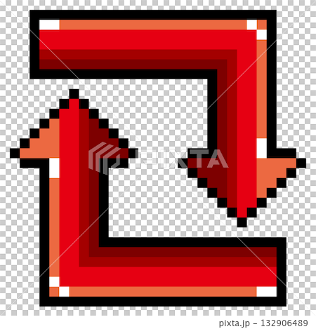 Pixel Art Icon Looping Arrow (4) Pixel Art Icon Looping Arrow (4) 132906489