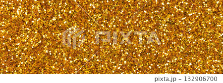 Gold glitter background in perfect yellow tone for your attractive design. 132906700