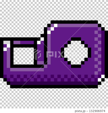 ドット絵アイコン セロハンテープ (7) 132906974