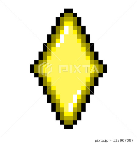 ドット絵アイコン ダイヤモンド (3) 132907097