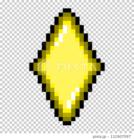 ドット絵アイコン ダイヤモンド (3) 132907097