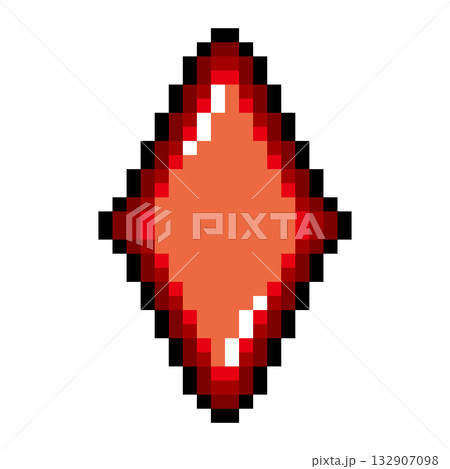 ドット絵アイコン ダイヤモンド (4) ドット絵アイコン ダイヤモンド (4) 132907098