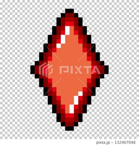 ドット絵アイコン ダイヤモンド (4) ドット絵アイコン ダイヤモンド (4) 132907098