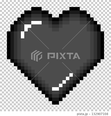 像素藝術圖示心形 (6) 132907108