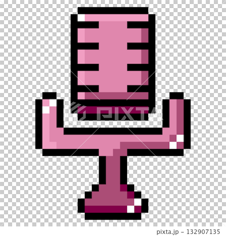 ドット絵アイコン コンデンサーマイク (1) 132907135