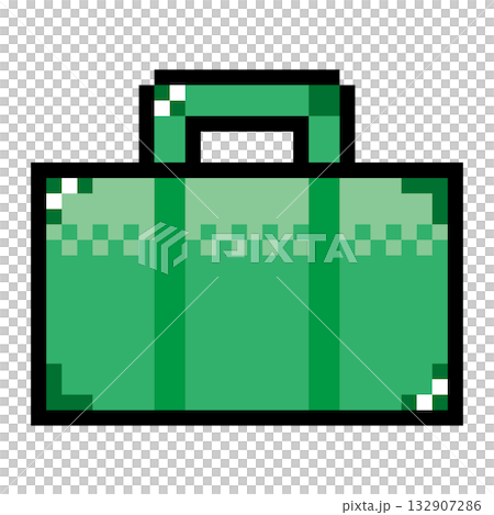 像素藝術圖示手提箱(5) 像素藝術圖示手提箱(5) 132907286