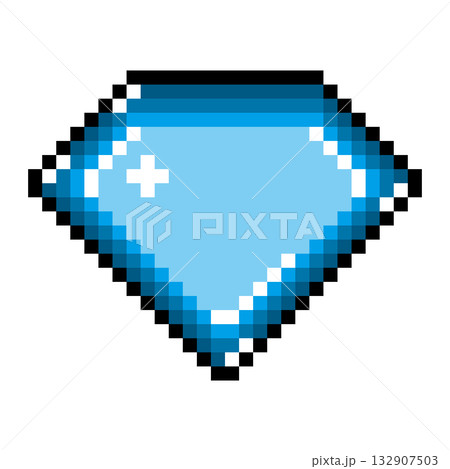 ドット絵アイコン 宝石 (2) 132907503