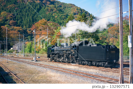 秩父鉄道の蒸気機関車 秩父鉄道の蒸気機関車 132907571