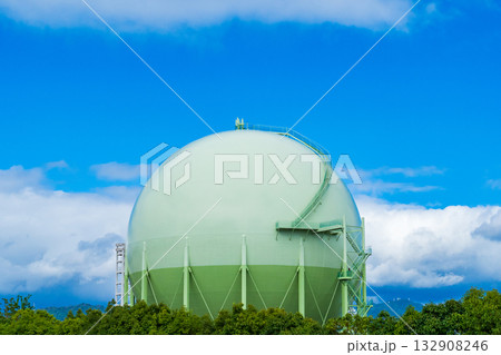 兵庫県神戸市　ガスタンク 132908246